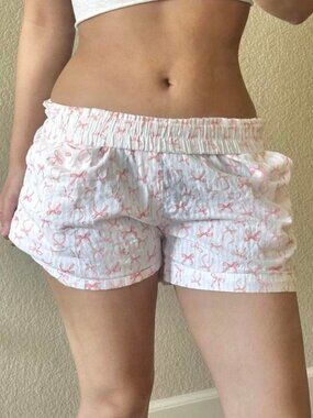 Bow Print shorts